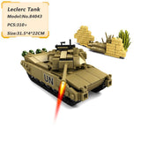 4in1 Tank Playset 1242 Pieces 8 Soldiers