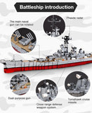 USS Missouri Battleship 2631 Pieces