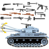 Panzerkampfwagen IV German Tank 716 Pieces + Weapons