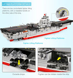 Type 001A Aircraft Carrier 1355 Pieces