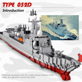 Type 052D Destroyer WW2 1359 Pieces