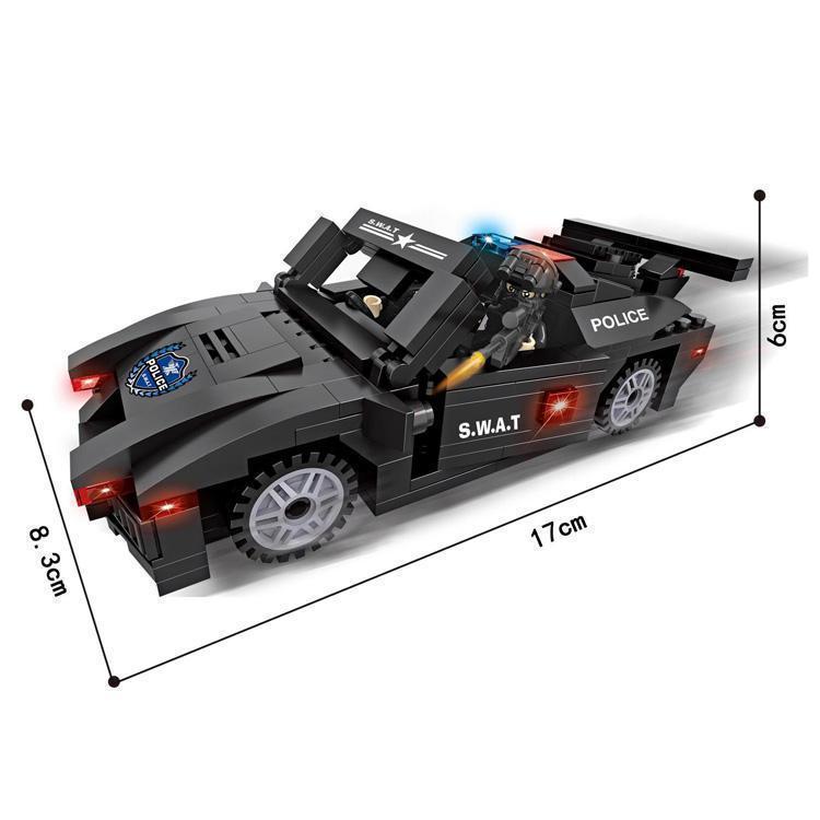 plasticitet Forbyde tildeling Brick Toy SWAT Muscle Car – The Brick Armory