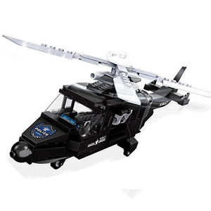 SWAT Helicopter 254 Pieces