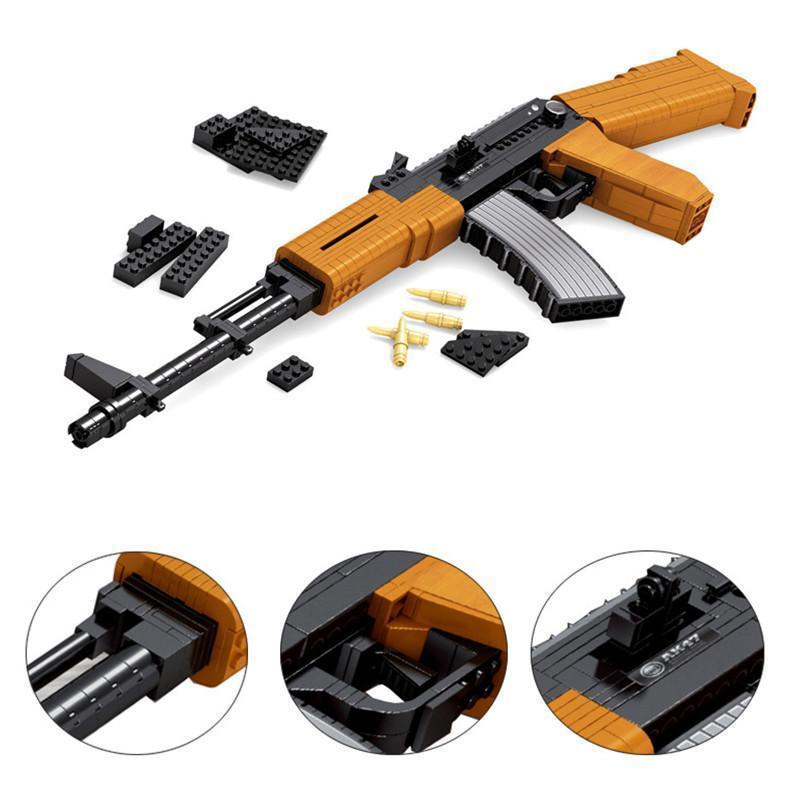 Lego gun ak 47 sale