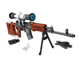 Dragunov SVD Sniper Rifle 720 Pieces - The Brick Armory