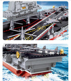 Aircraft Carrier 1059 Pieces - The Brick Armory