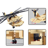 US Army Black Hawk Helicopter 434 Pieces