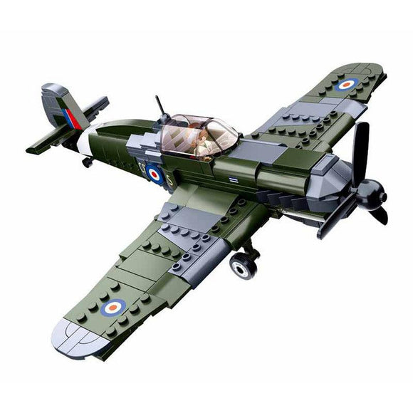 British Aircraft Model WW2 Spitfire Set - 290 Pcs