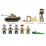 Tank and Control Checkpoint Playset