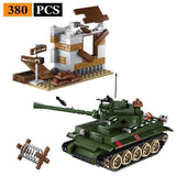 Military Playset WW2 798 Pieces 8 Soldiers