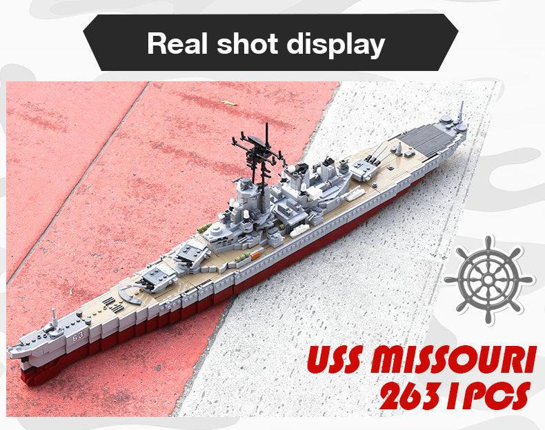 Toy USS Missouri Battleship – The Brick Armory
