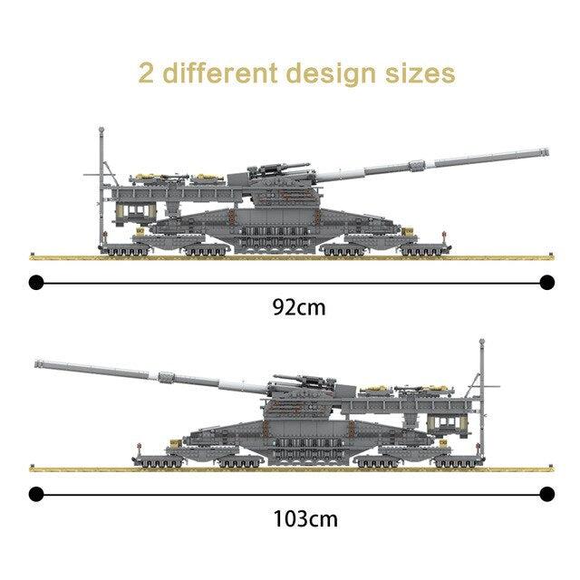 LEGO World War 2 German Gustav Gun 