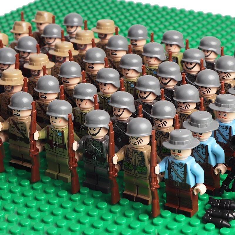 LEGO ww2 ARMY 2017 !!! 