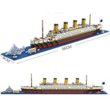 Titanic Ship with Iceberg 1860 Pieces