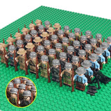 WW2 Soldiers 48-Pack with Weapons - All Fighting Countries